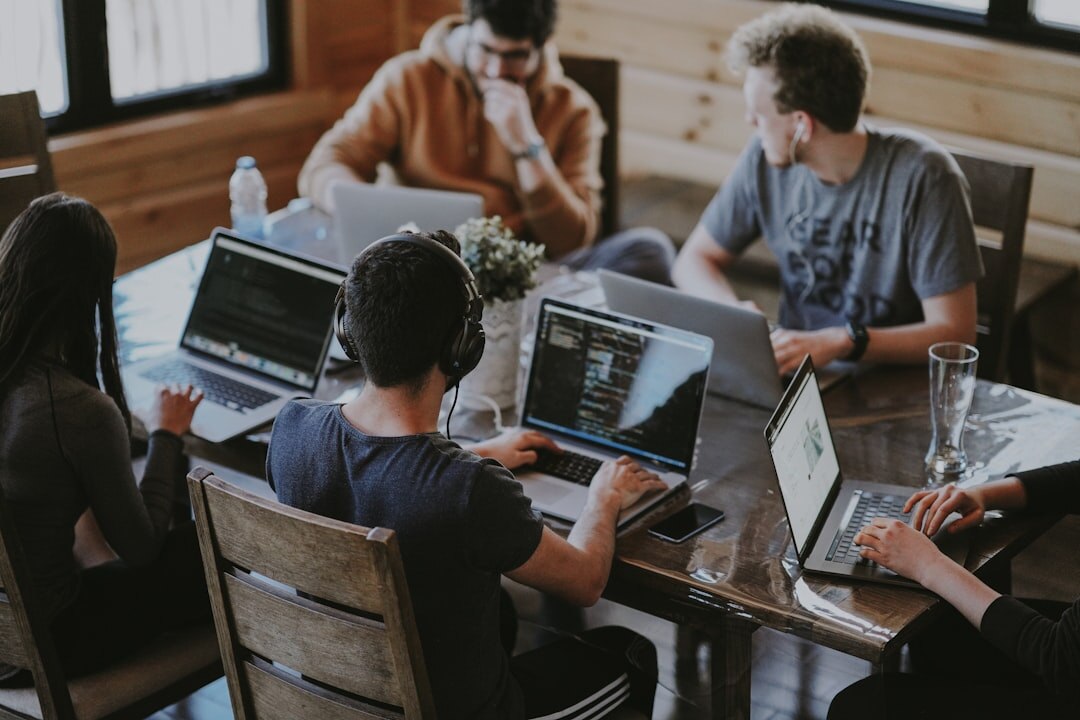diverse students coding